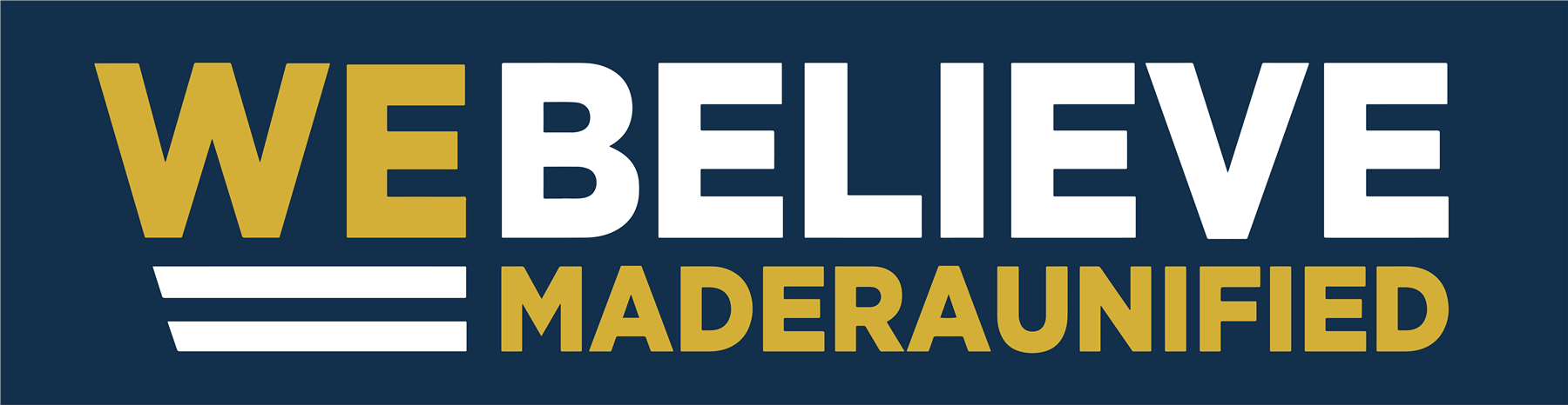 We Believe We Believe